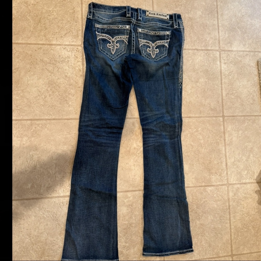 Rock Revival medium wash jeans